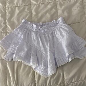 Aerie White Mini Skirt